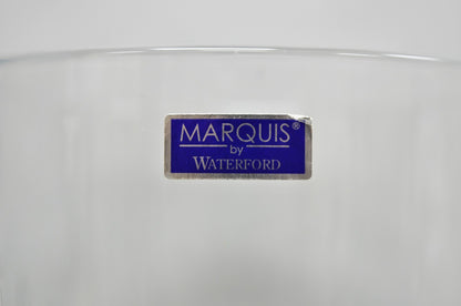 Marquis by Waterford 12" Tall Etched Round Lead Crystal Glass Flower Vase
