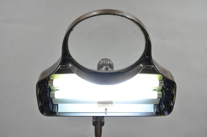 Vintage Dazor Model M-270 Lighted Magnifying Glass Industrial Work Task Lamp
