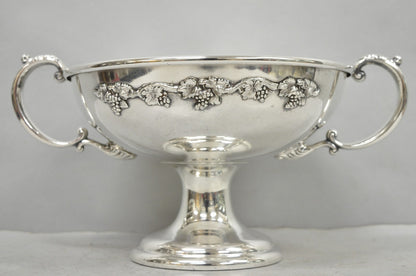Vintage RS Co Sheffield Silver Plated Trophy Cup Pedestal Compote Fruit Bowl