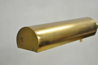 Mid Century Modern Koch & Lowy Brass Pharmacy Reading Adjustable Floor Lamp