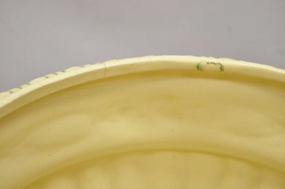 Antique Roseville Corinthian Pattern Jardiniere Planter Pot & Rare Low Pedestal