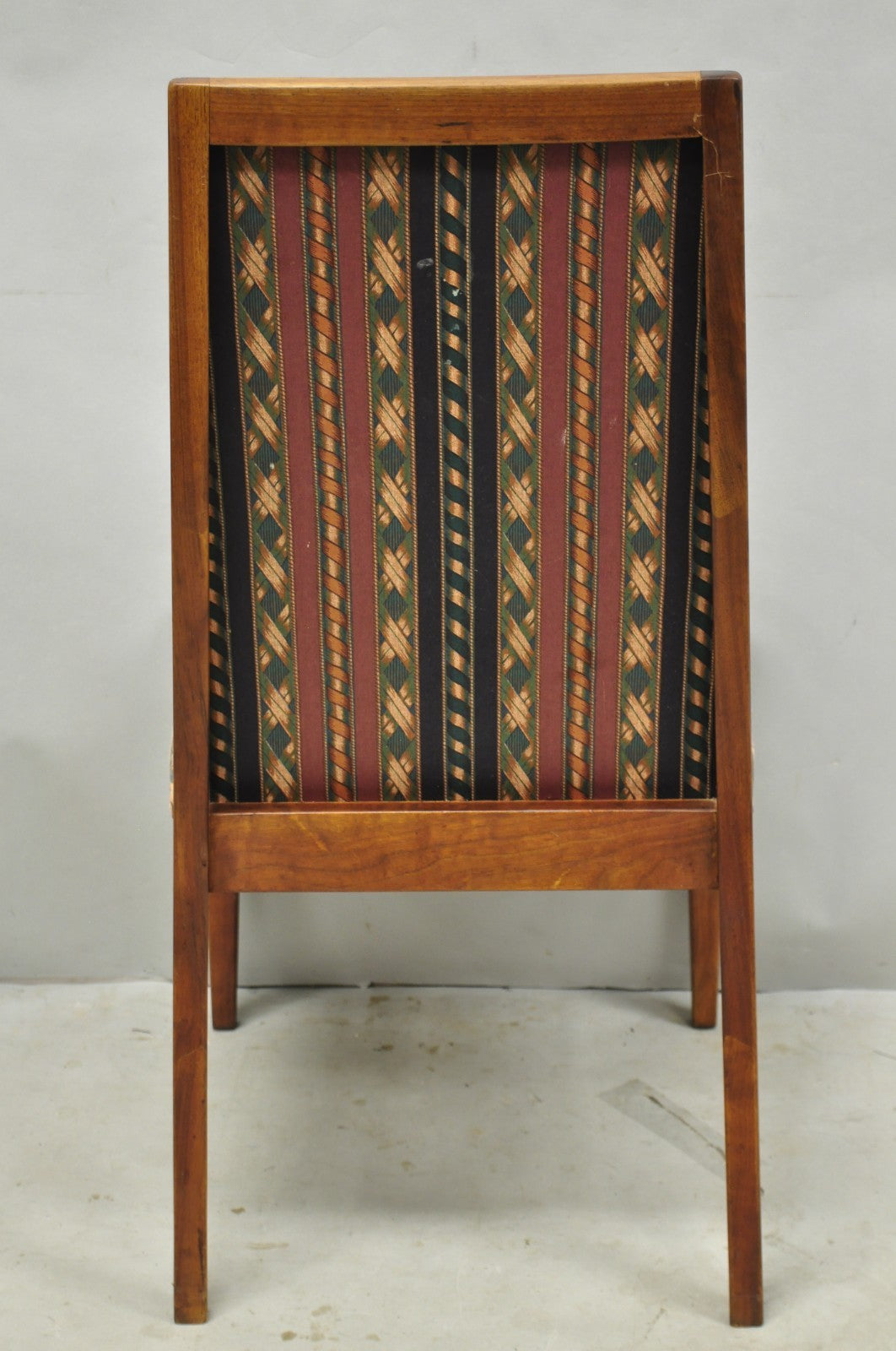 Vintage Mid Century Modern Walnut Dining Room Chairs by Dillingham - Set of 6