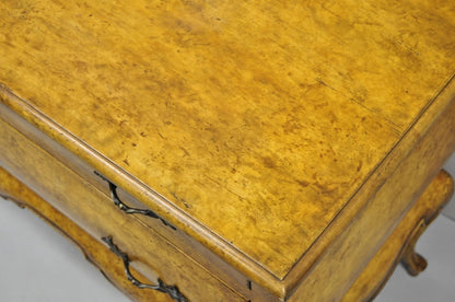 Vintage Minton Spidell French Country Provincial 2 Drawer Bombe Commode Chest