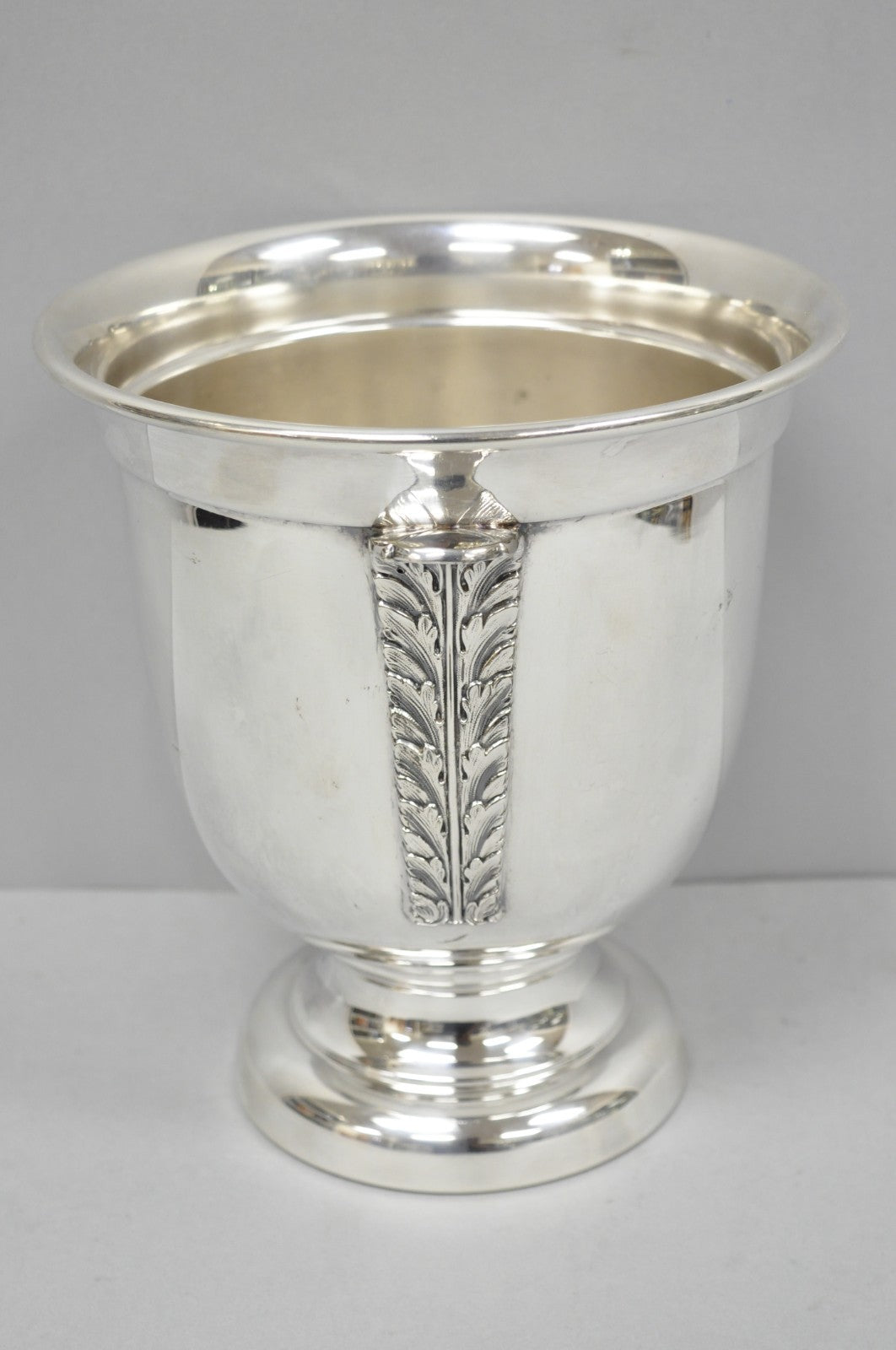 Vintage Sheffield English Regency Silver Plated Champagne Chiller Ice Bucket