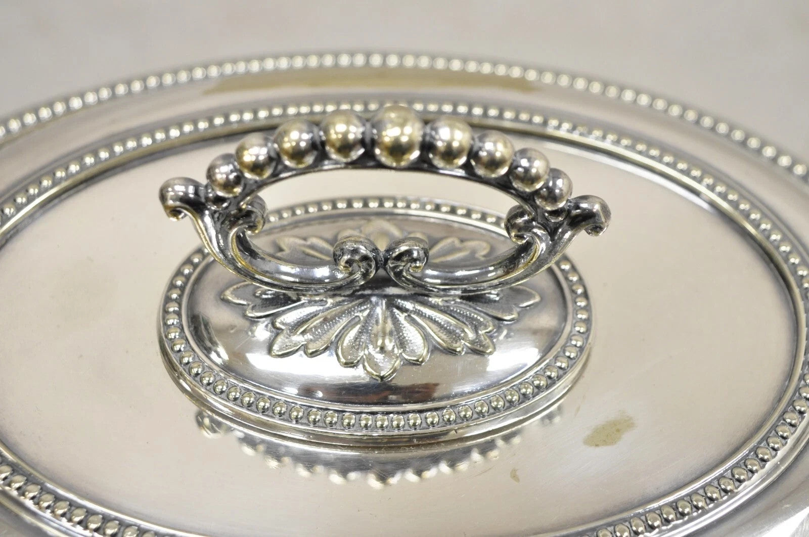 Mappin & Webb's Prince's Plate English Sheffield Silver Plated Covered Dish