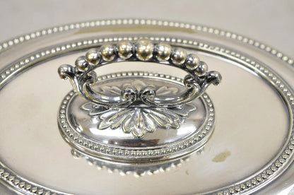 Mappin & Webb's Prince's Plate English Sheffield Silver Plated Covered Dish