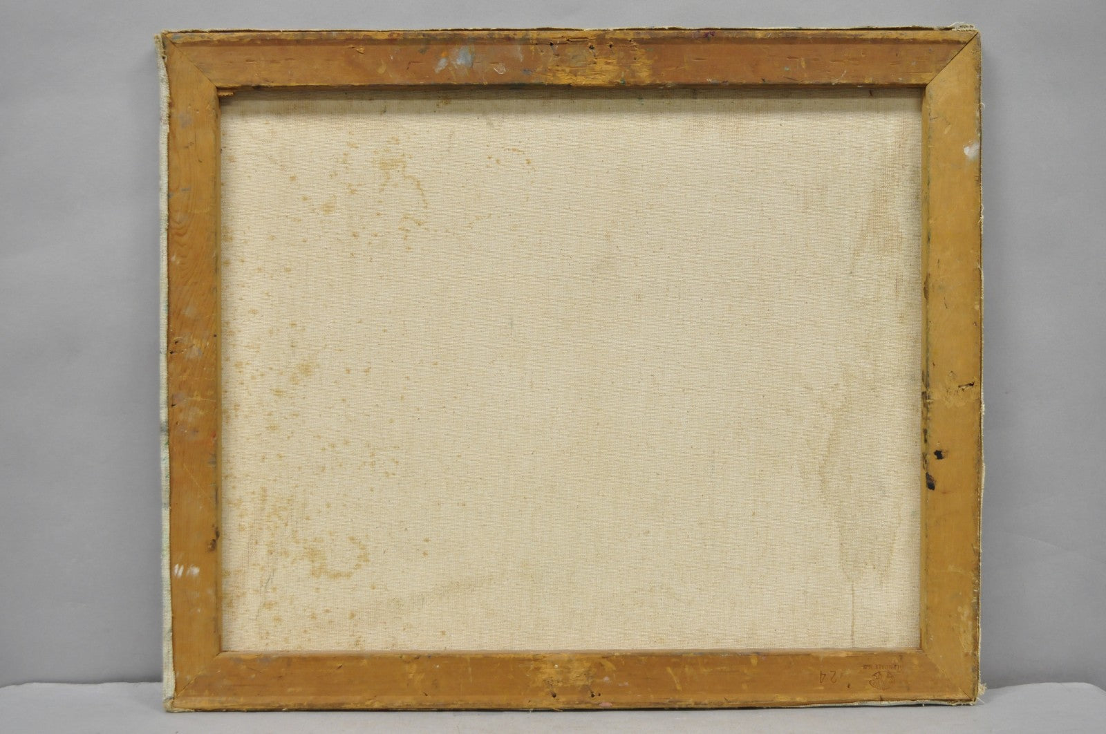 Vintage Samuel Heller "Women with Cat" Oil on Canvas Portrait Painting Signed