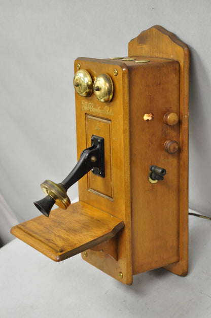 Vintage "The Country Belle" Tube Radio Faux Wall Mounted Telephone by Guild