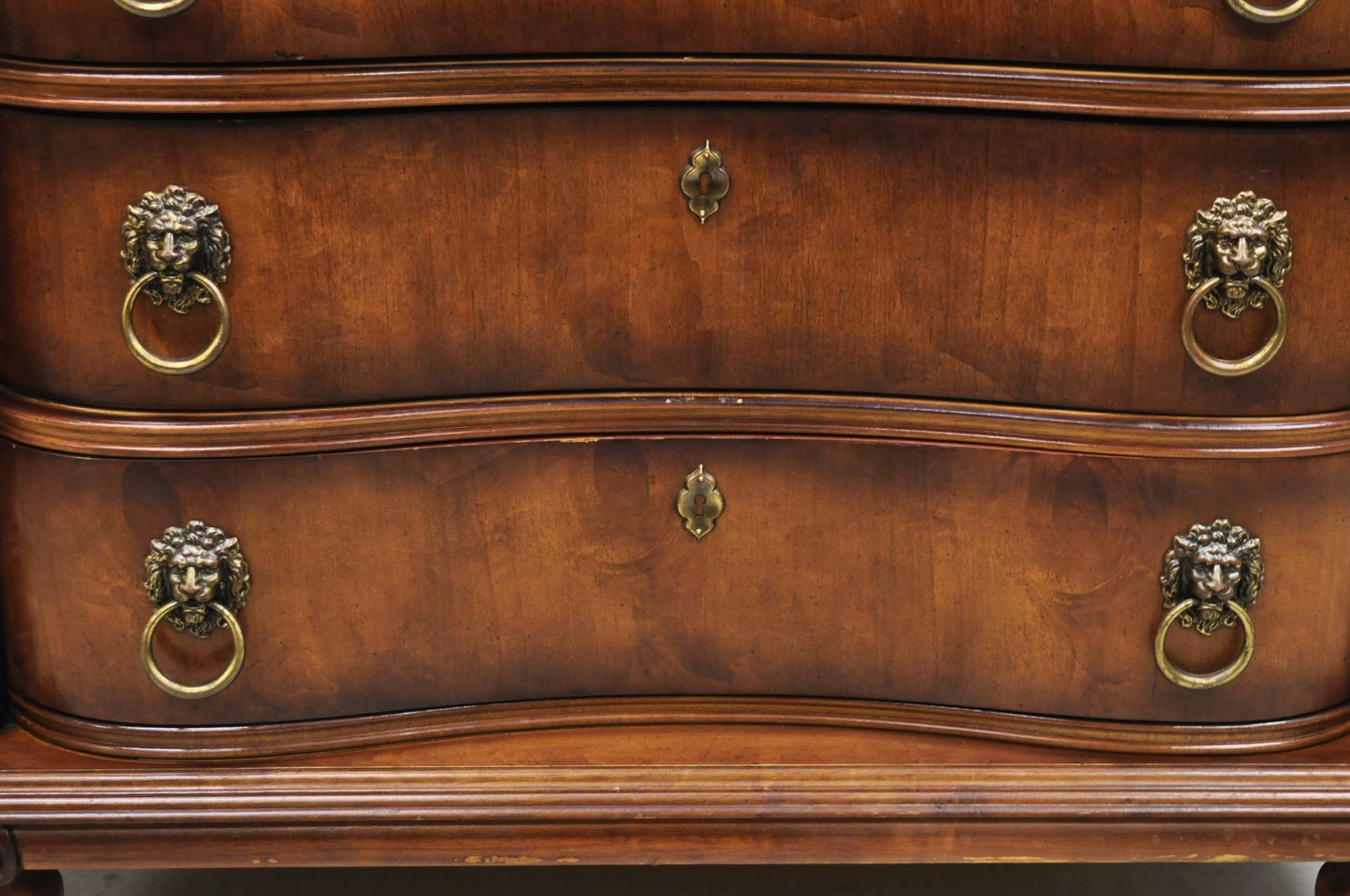 Pulaski Sagamore Hill Victorian Cherry Wood Marble Top Commode Nightstand Chest