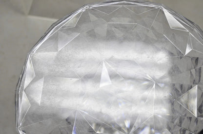 Marcel Wanders for Kartell Italy Clear PMMA Hourglass "Stone" Stool - a Pair