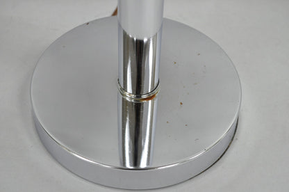 Vintage Mid Century Modern Chrome Space Age 5 Light Sculptural Table Lamp