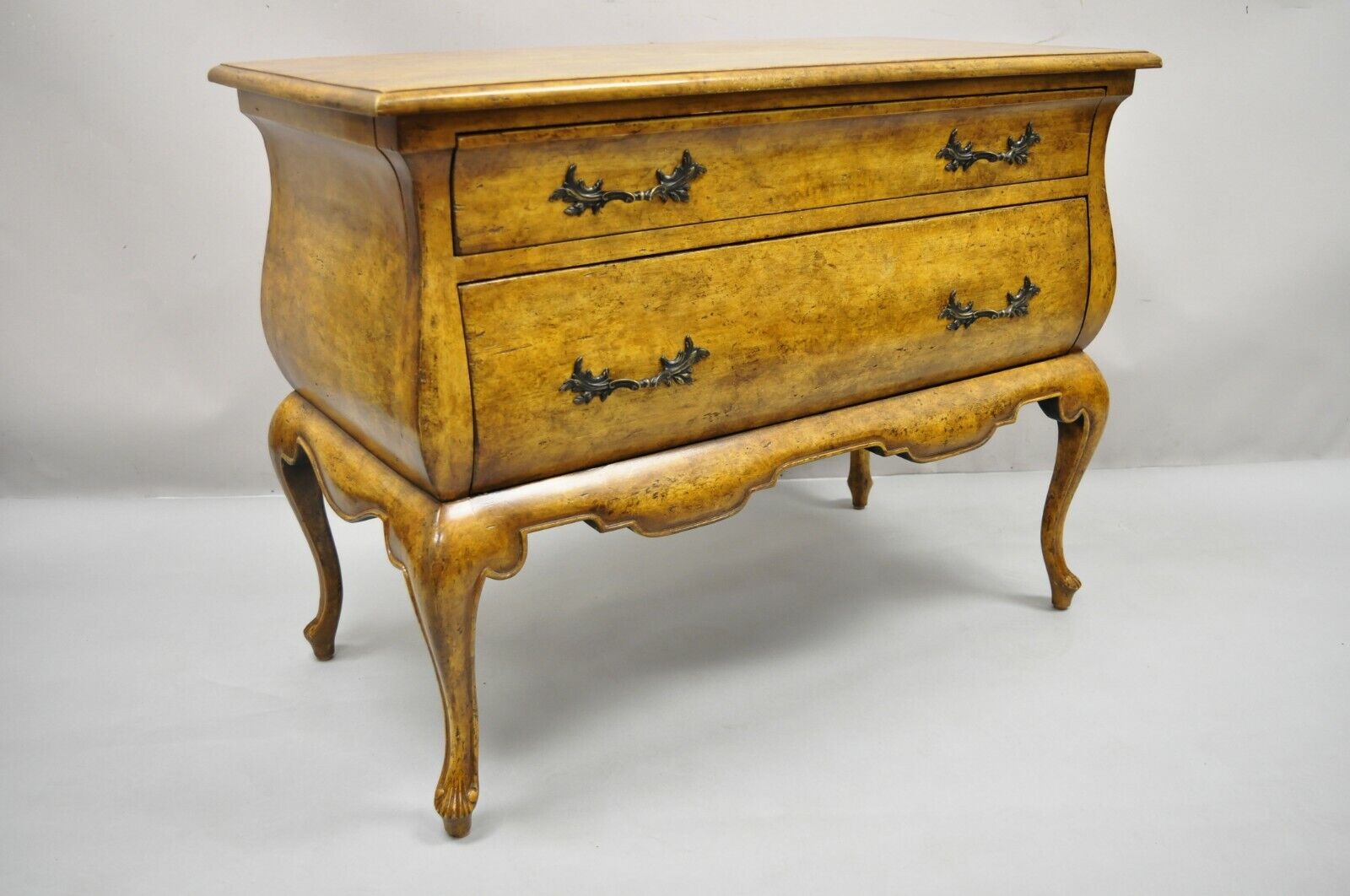 Minton Spidell French Provincial 2 Drawer Dutch Bombay Commode Chest