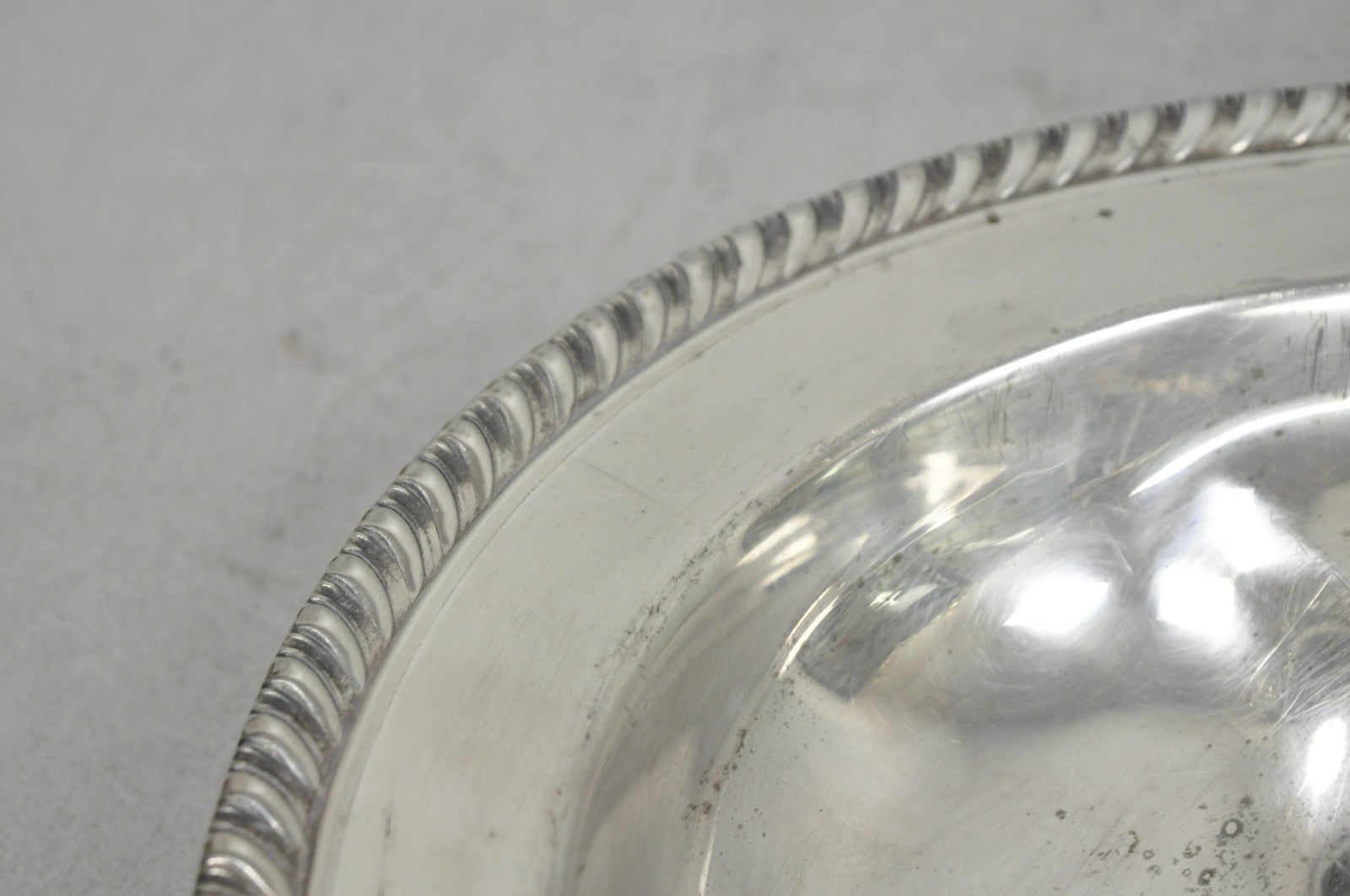 Vintage FB Rogers Silver Plated Oval Meat Cutlery Serving Platter Tray