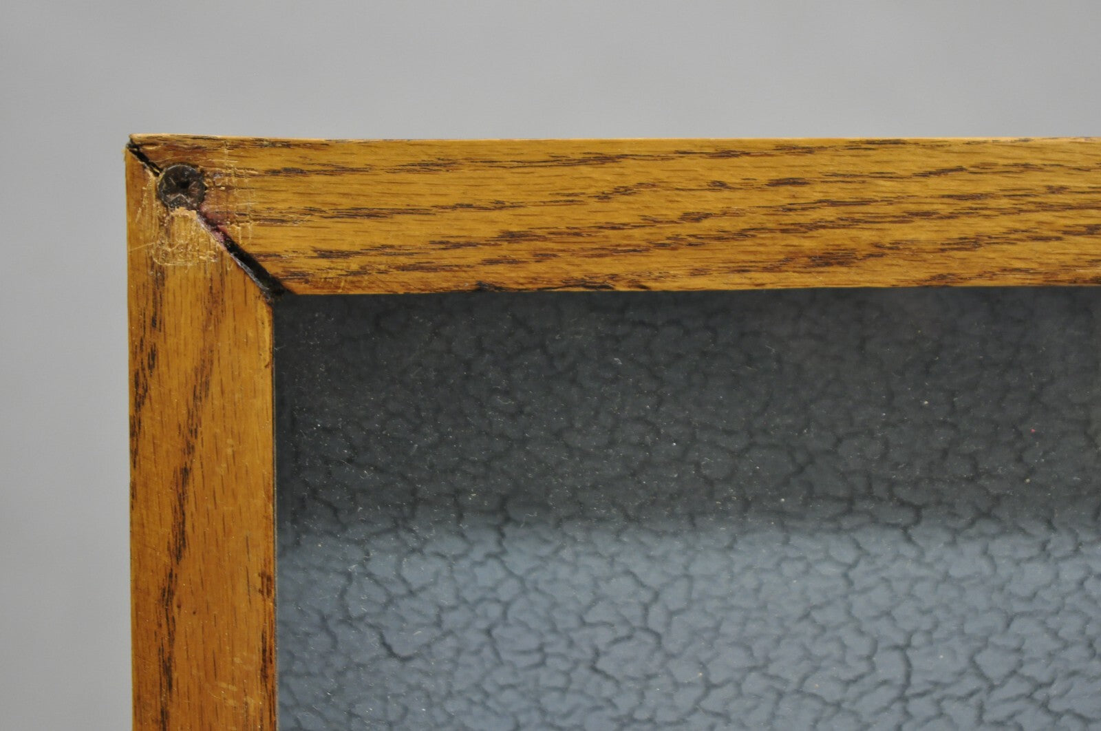 Vintage Folk Art Painted Wood "Brown Trout with Fly" Shadowbox Faux Taxidermy