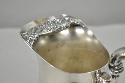 Vintage International Silver Co Silver Plated Victorian Bulbous Water Pitcher