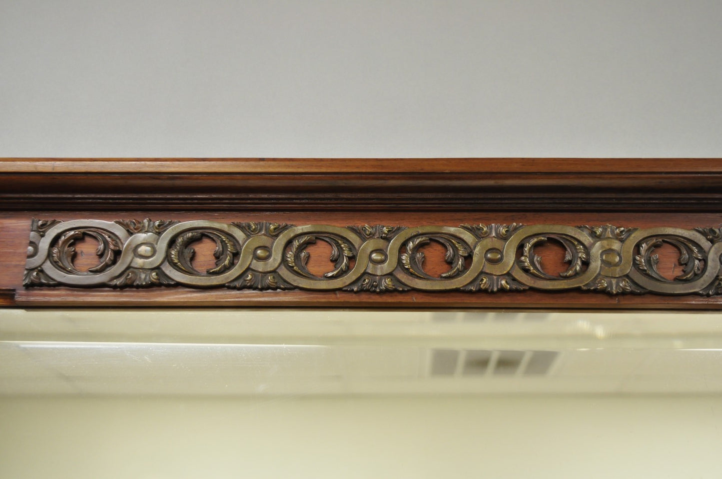 Antique French Louis XVI Style Marquetry Inlay Sideboard Buffet Curio Cabinet