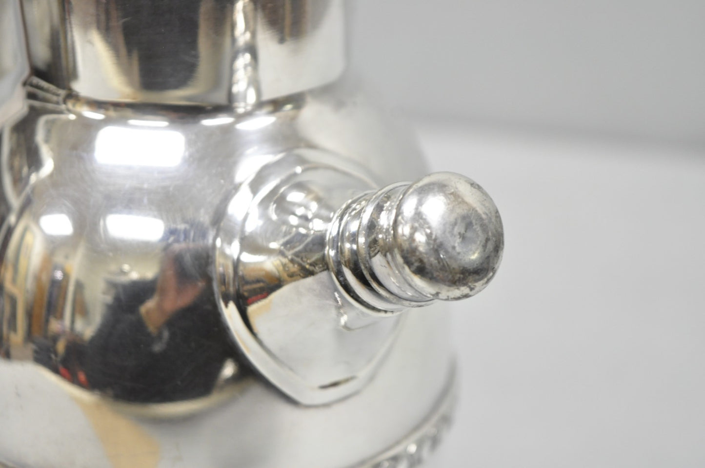 Vintage Art Deco Silver Plated Martini Cocktail Shaker Pitcher by Poole 2601