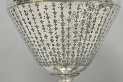 Antique Meriden English Victorian Silver Plated Goblet Cup w/ "H" Monogram