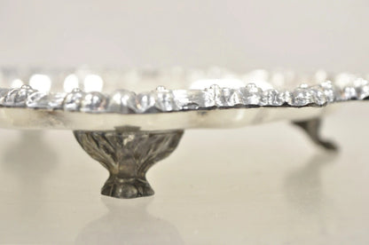 Vintage FB Rogers 6720 Victorian Style Silver Plated Small Serving Dish Platter