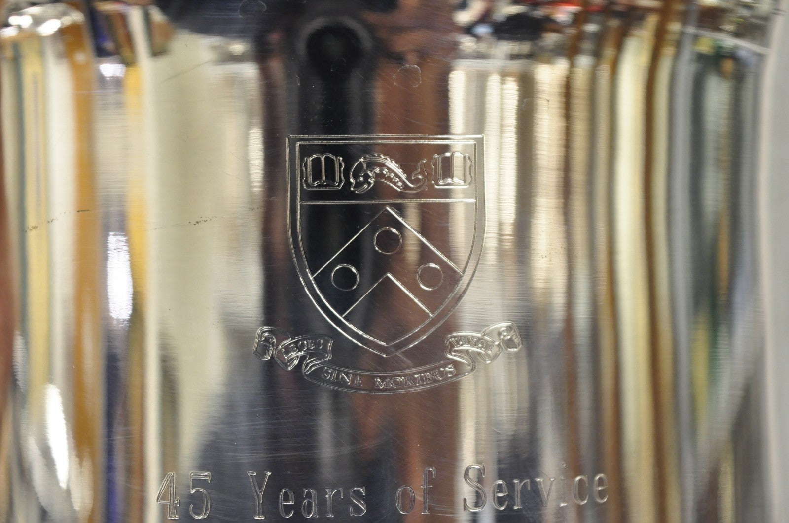 Vintage Silver Plated Trophy Cup Urn Champagne Chiller Ice Bucket Engraved
