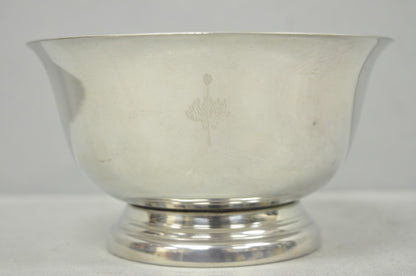 Vintage Regency Style Silver Plated Pewter 1993 Merion Golf Club Award Bowl
