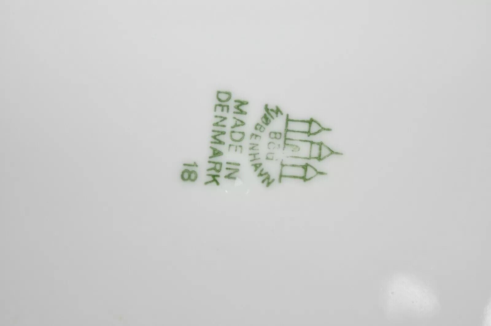 10" Oval Serving Platter 18 Bing and Grondahl B&G Kjøbenhavn Butterfly Lace Blue