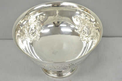 Vintage Leonard Victorian Silver Plated Punch Bowl Champagne Chiller Ice Bucket