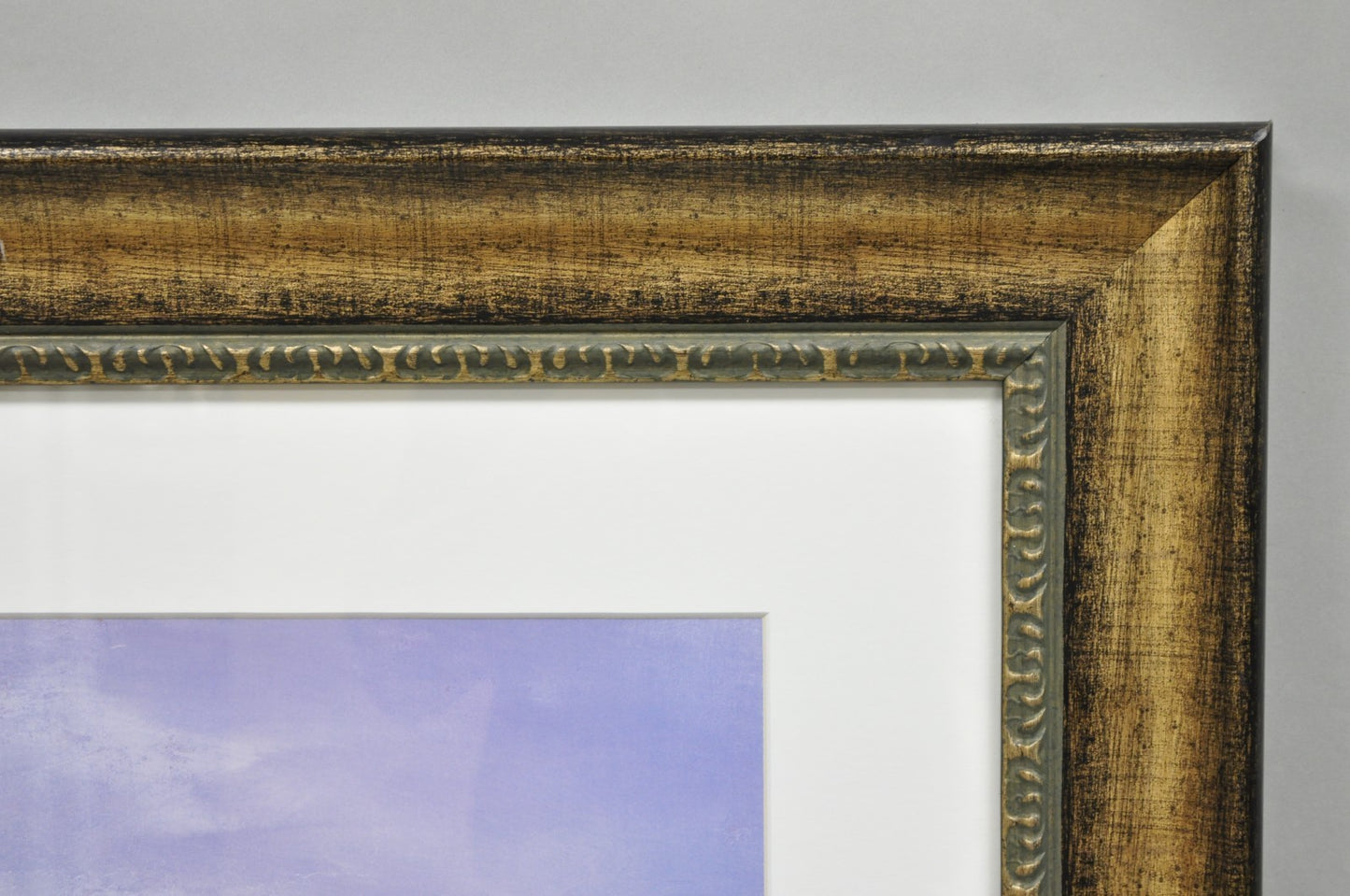 Contemporary Art Quiet Lake VIII by Suzanne Etienne Decorative Framed Print