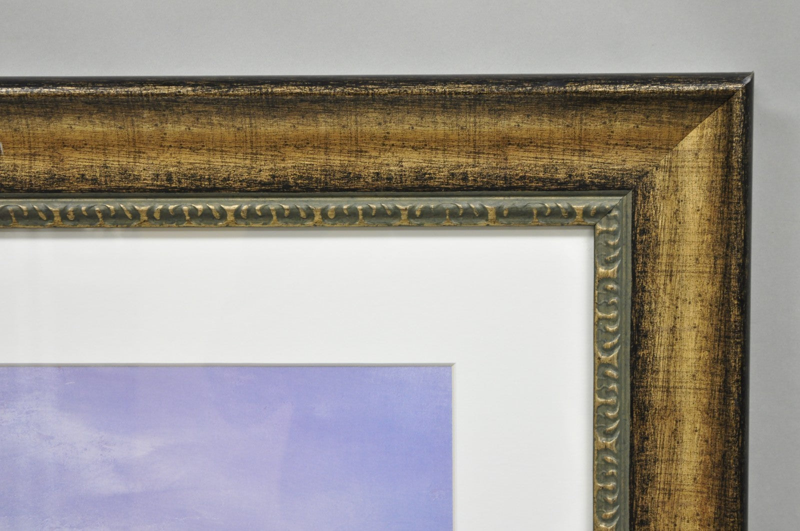 Contemporary Art Quiet Lake VIII by Suzanne Etienne Decorative Framed Print