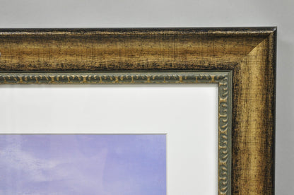 Contemporary Art Quiet Lake VIII by Suzanne Etienne Decorative Framed Print