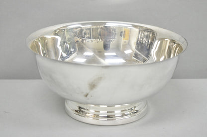 Vintage Gorham YC 781 Silver Plated 9" Round Modern Serving Bowl