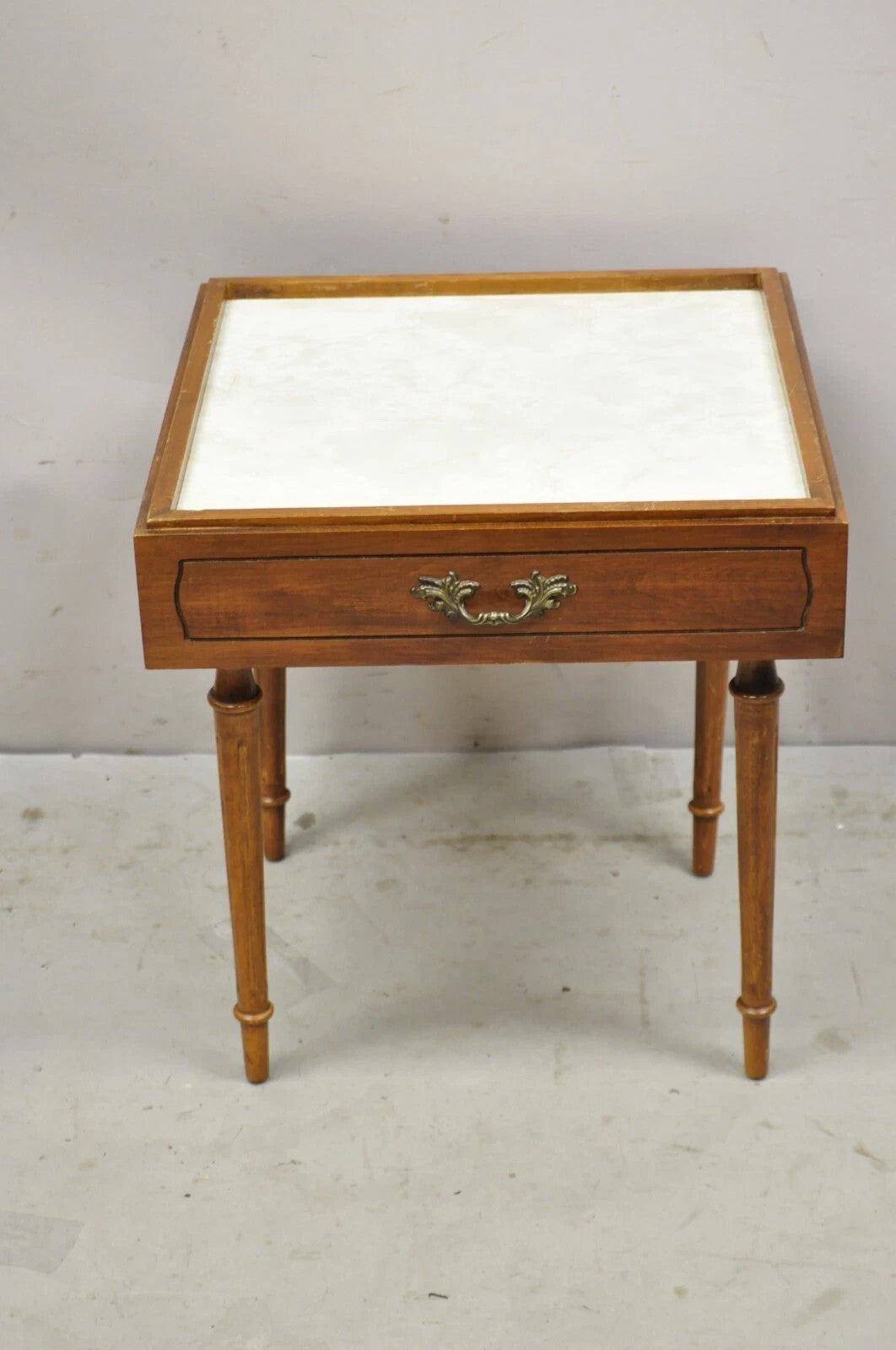 Vintage Mark Adam Co. Mid Century Modern Stacking Folding Snack Table - Set of 3