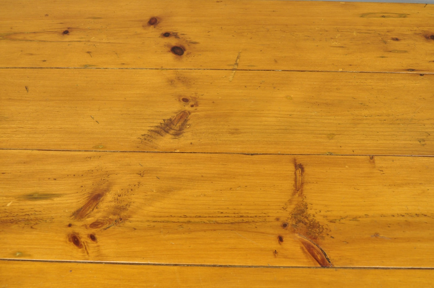 Vintage French Country Oval Pine Wood 78" Baluster Leg Farmhouse Dining Table