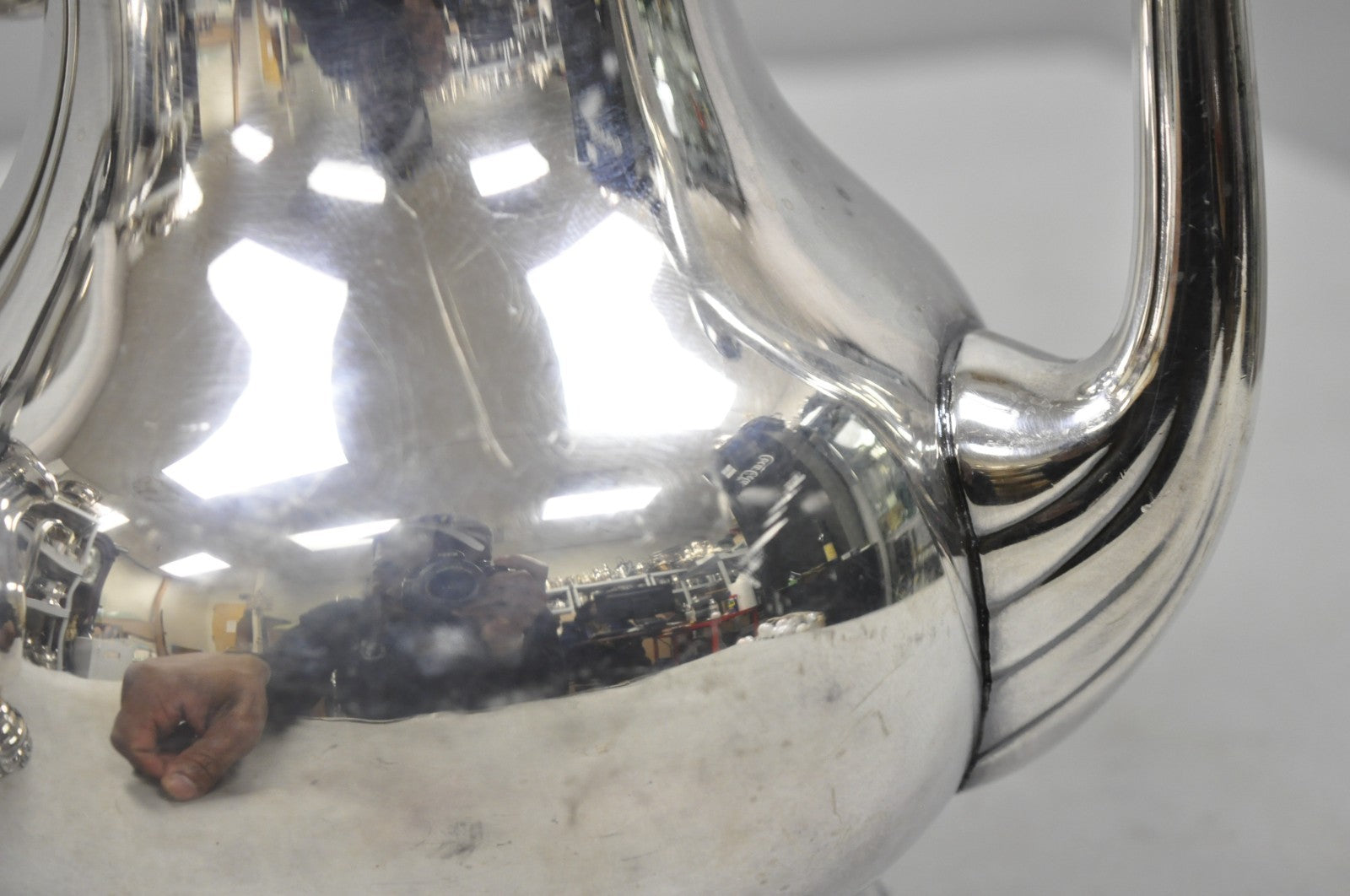 Vintage Victorian Silver Plated Coffee Pot & Tea Pot by National 3000 & 3001