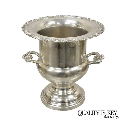 Vintage W&S Blackinton Silver Plated Trophy Cup Urn Champagne Chiller Ice Bucket