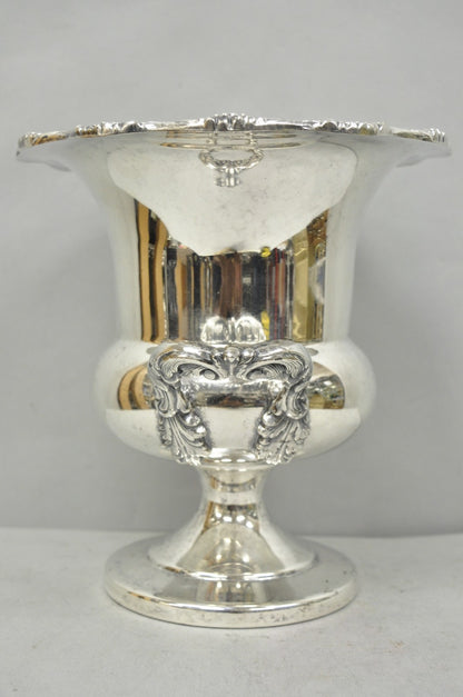 Vintage Victorian Silver Plated Trophy Cup Urn Champagne Chiller Ice Bucket