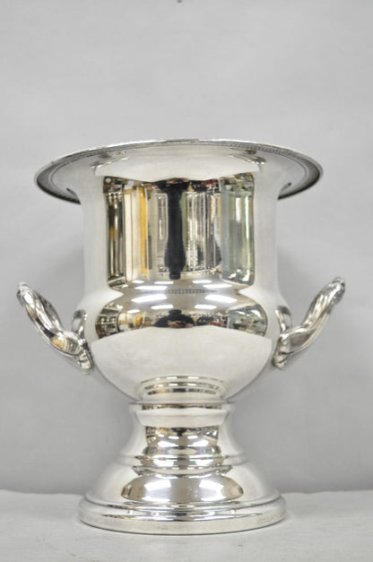 Vintage Leonard Silver Plated Trophy Cup Urn Bar Champagne Chiller Ice Bucket