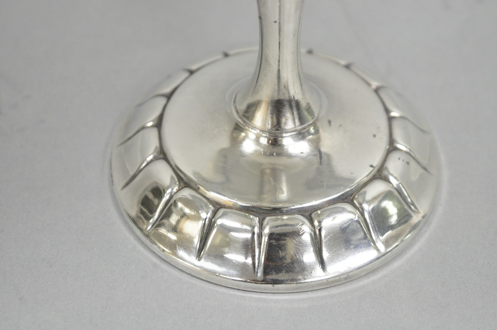 Antique Victorian Floral Repousse WMA Rogers Silver Plated Footed Compote Dish