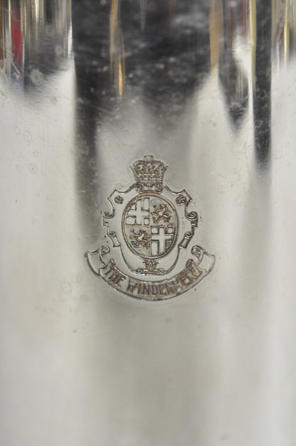 Antique "The Windermere Hotel" London Silver Plated Coffee Tea Pot by Gorham