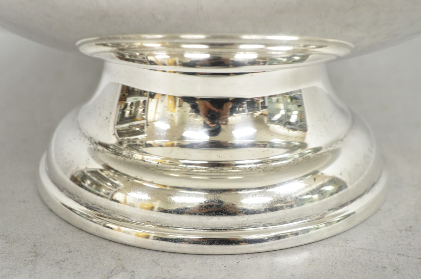 Vintage Sheridan Victorian Silver Plated Punch Bowl Set w/ 12 Cups and Tray