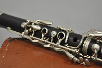 Vintage Caravelle Clarinet Musical Instrument With Original Case
