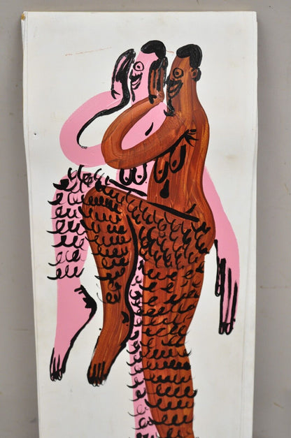 Jeffrey Cheung "In Unity" 2018 Modern Hand Painted Skateboard Deck Wall Art