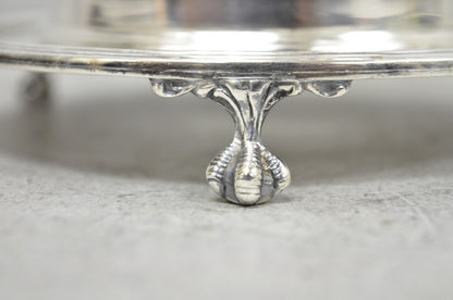 Antique Mappin & Webb Victorian Silver Plated Reticulated Covered Jelly Jar