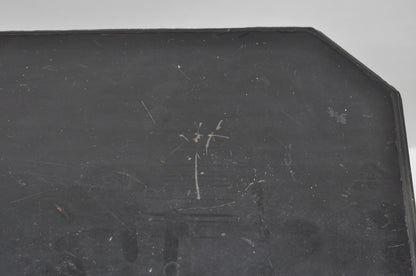 Antique Victorian Aesthetic Movement Black Ebonized 34" Plant Stand Side Table