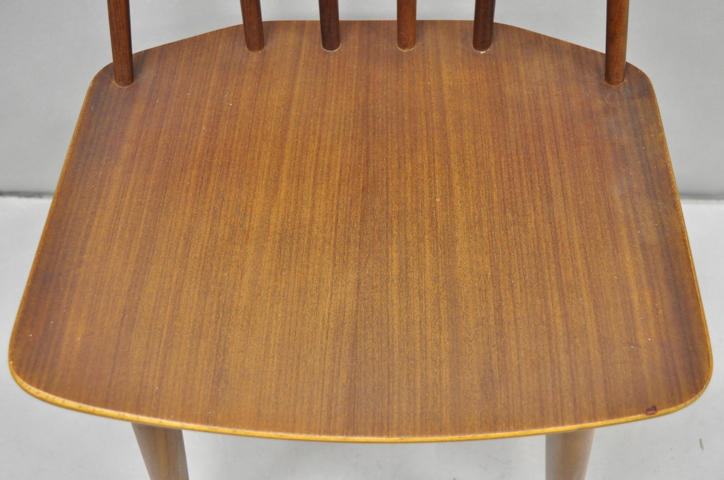 Vintage Danish Modern J77 Teak Side Chair by Folke Pallson for FDB Møbelfabrik