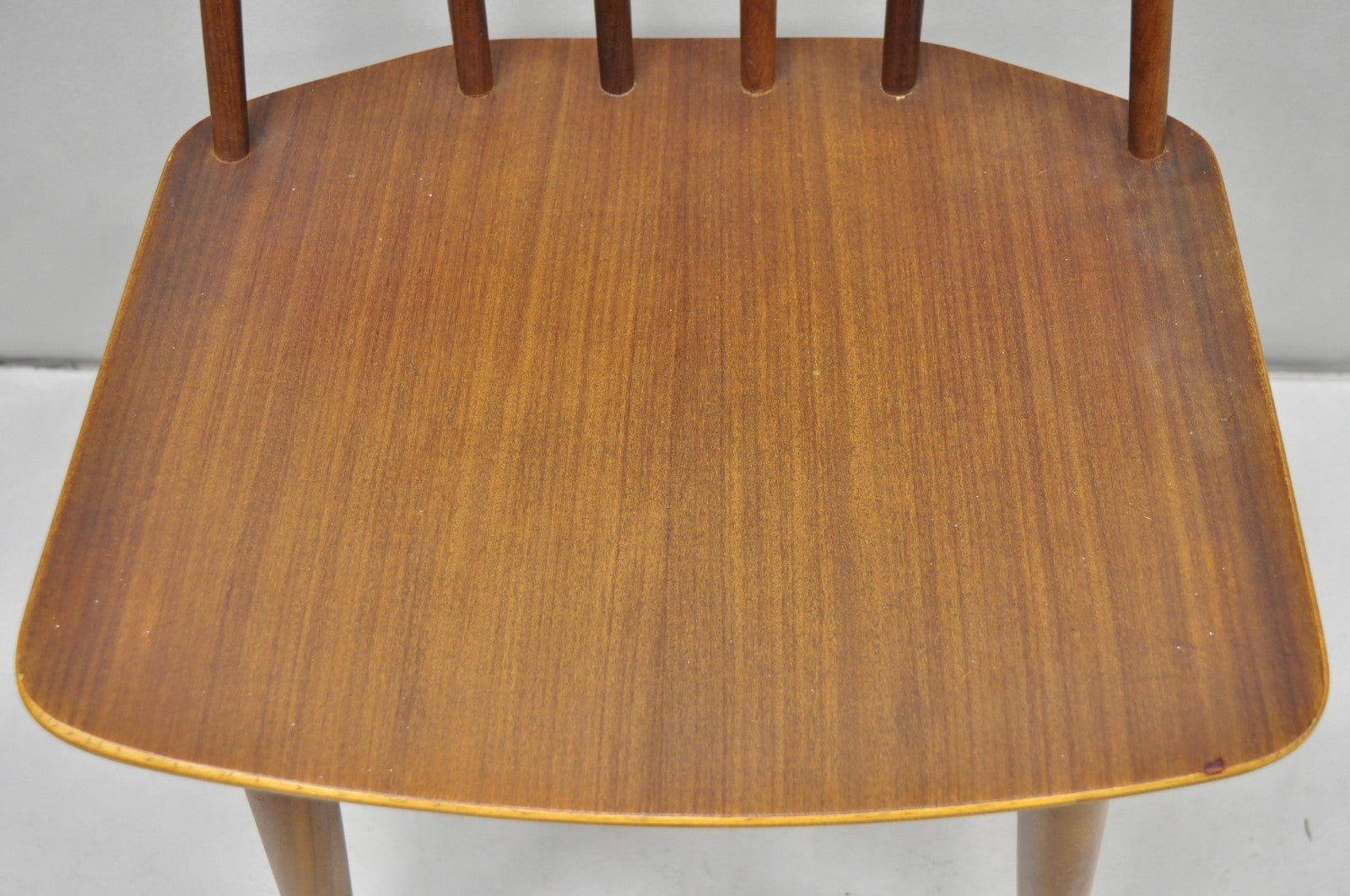 Vintage Danish Modern J77 Teak Side Chair by Folke Pallson for FDB Møbelfabrik