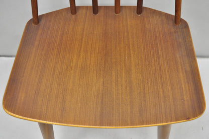 Vintage Danish Modern J77 Teak Side Chair by Folke Pallson for FDB Møbelfabrik