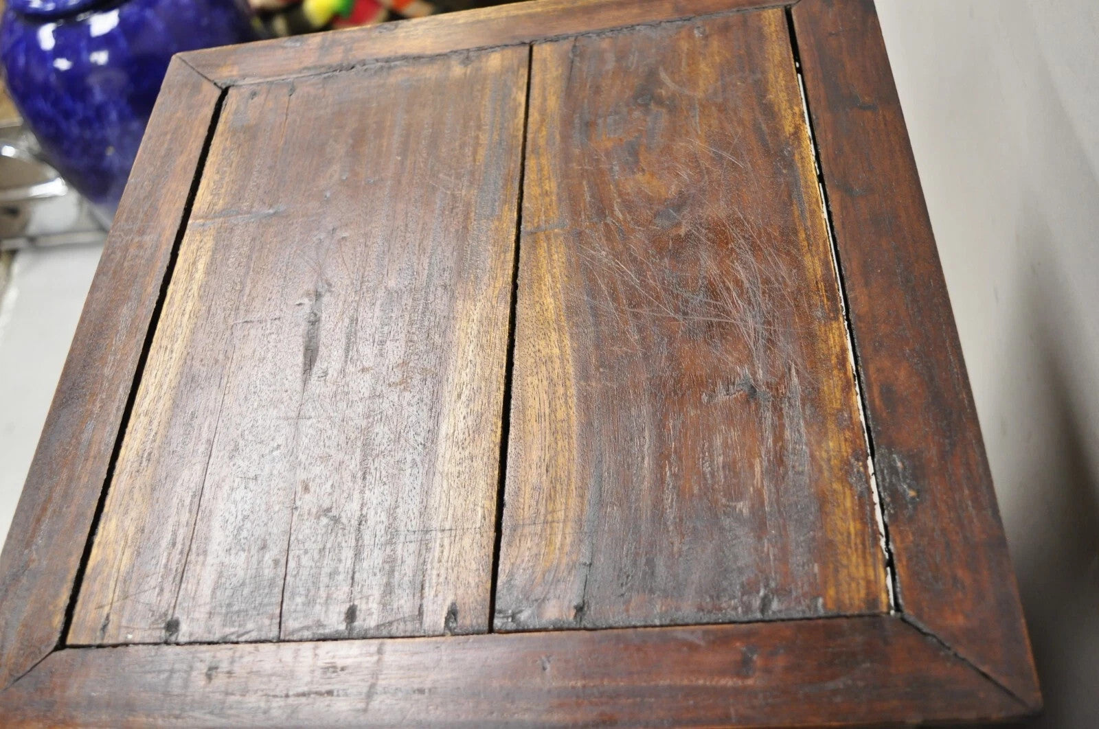 French Country Style Wooden Pyramid 41" Dresser Lingerie Chest Side Table