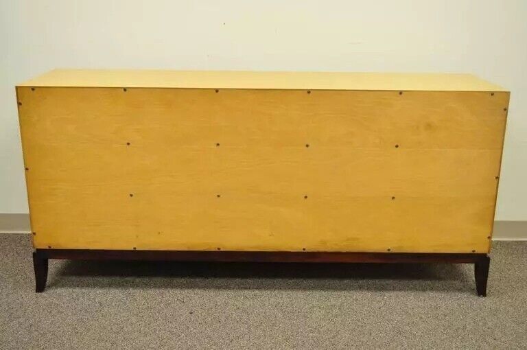 Tommi Parzinger for Parzinger Originals Maple & Mahogany Dresser Chest Credenza