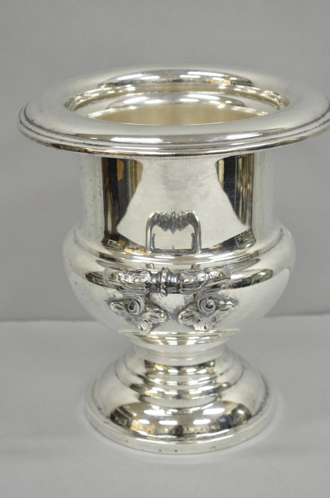 Victorian Silver Plated Trophy Cup Bar Champagne Chiller Ice Bucket by Crescent
